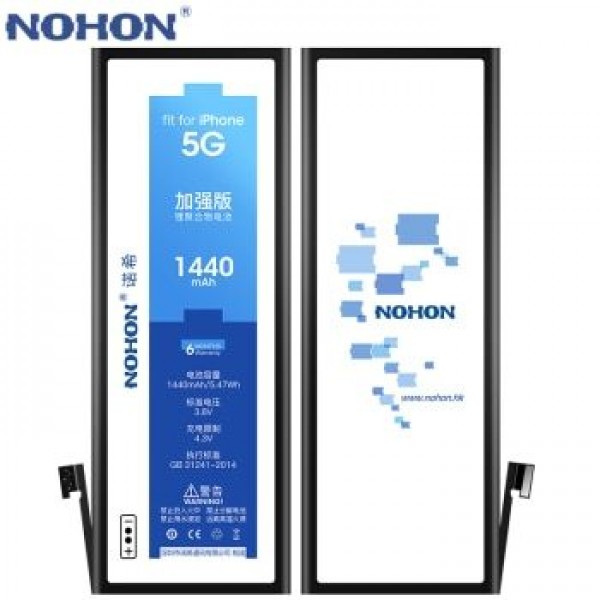 Nohon iPhone 6 Batarya 2350 mAh Yüksek Kapasiteli