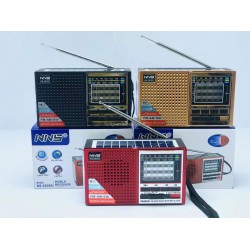 NNS NS-2039S Güneş Enerjili Retro FM Bluetooth Hoparlör