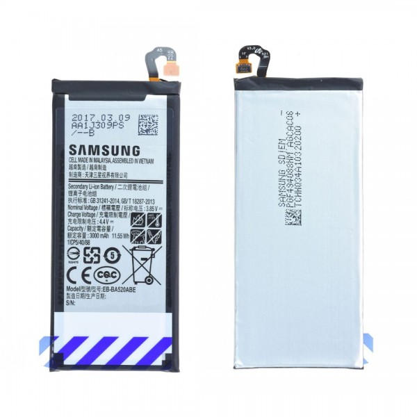 Samsung Galaxy A5 2017 A520 Servis Orijinali Batarya EB-BA520ABE