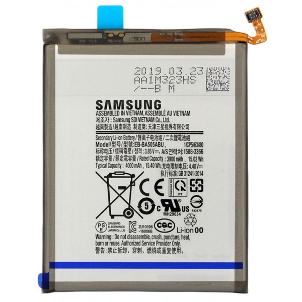 Samsung Galaxy A50S A507 Servis Orijinali Batarya EB-BA505ABU