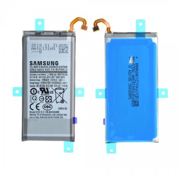 Samsung Galaxy A8 2018 A530 Servis Orijinali Batarya EB-BA530ABE