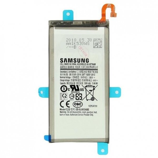 Samsung Galaxy J8 2018 J810 Servis Orijinali Batarya EB-BJ805ABE