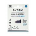 Syrox Micro Usb - iPh. Uç Şarj Dönüştürücü DT15