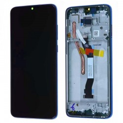 Xiaomi Redmi Note 8 Pro LCD Ekran Dokunmatik Panel Çıtalı OEM Mavi