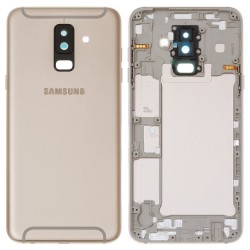Samsung Galaxy A6 Plus 2018 SM-A605 Arka Kasa, Batarya Kapağı Gold