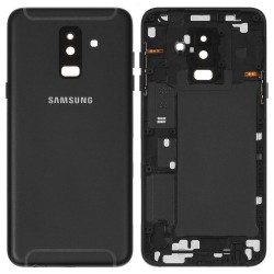 Samsung Galaxy A6 Plus 2018 SM-A605 Arka Kasa, Batarya Kapağı Siyah